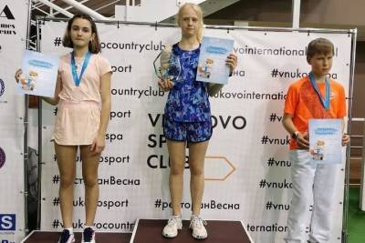 Спортсменка из Серпухова стала лучшей на соревнованиях в Русской теннисной академии