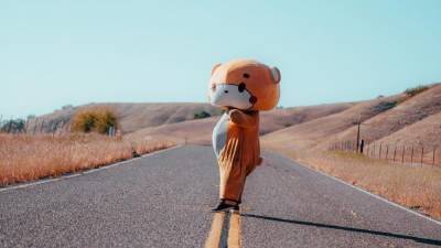 Американец в костюме медведя прошел пешком 770 километров: все ради доброго дела