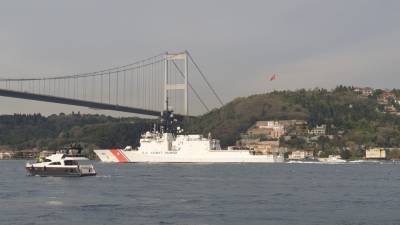 Американский сторожевой корабль «Гамильтон» вошел в Чёрное море