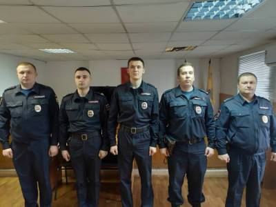 Рязанские полицейские спасли на пожаре 20 человек