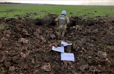 Российские оккупанты применили на Донбассе фугасные снаряды