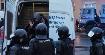 В России задержали 115 человек за неделю после акций 21 апреля