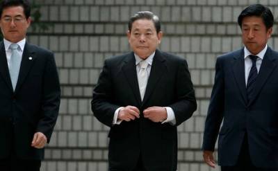 Семья умершего главы компании Samsung заплатит рекордный налог на наследство