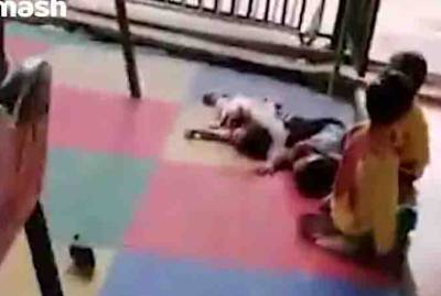В Китае мужчина с ножом напал на детский садик, ранены 16 детей