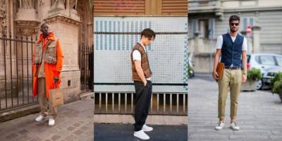 Streetstyle: какие жилеты носят мужчины в этом сезоне