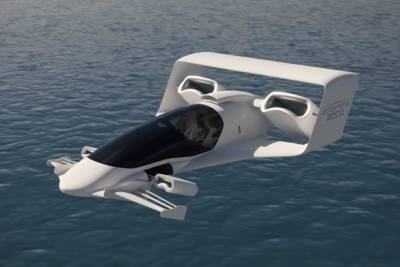 Новый концепт летающего такси получит безлопастные турбины