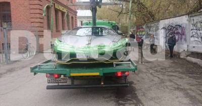 В центре Москвы снова эвакуировали Lamborghini Ивлеевой