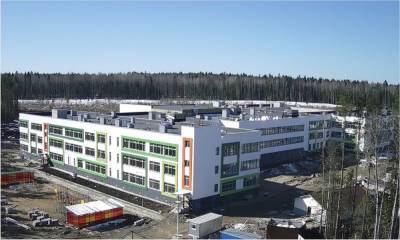 Компания «КСМ» поделилась таймлапсом строительства школы