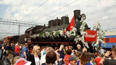 «Поезд Победы» прибудет в Липецк 2 мая