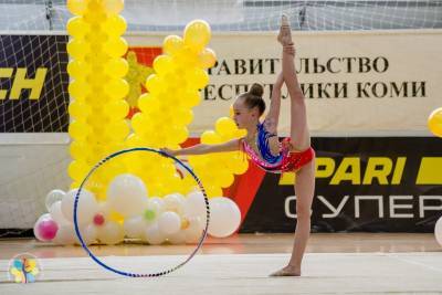 В Коми прошли республиканские соревнования по художественной гимнастике