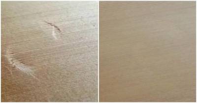 Как быстро убрать с деревянной поверхности вмятины: хитрость от опытных плотников - skuke.net