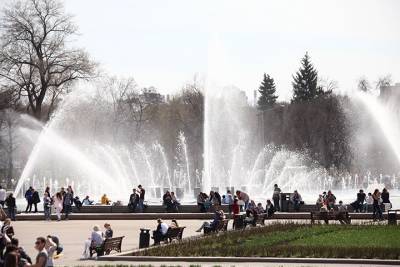 Стало известно, когда заработают фонтаны в Парке Горького