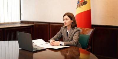 Санду объявила о роспуске парламента Молдовы