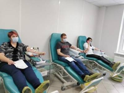 Сотрудники Ульяновского Главпочтамта сдадут кровь