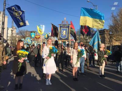 Марш дивизии СС «Галичина» в Киеве: И снова Путин виноват!