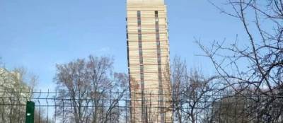 В Москве застройщик проверил дом в Зюзино, названный «Пизанской башней»