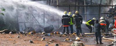 Пожар вспыхнул на оружейном заводе в Болгарии