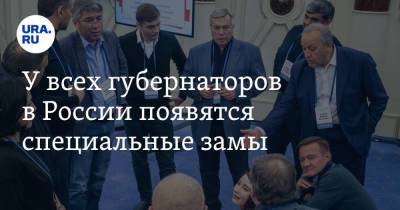 У всех губернаторов в России появятся специальные замы