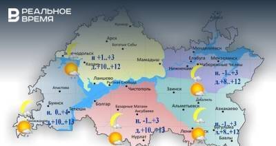 Сегодня в Татарстане ожидается сильный ветер, местами мокрый снег и дождь