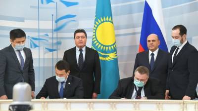 Казахстан и Россия приняли программу экономического сотрудничества