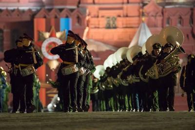 Ночную репетицию парада Победы проведут на Красной площади 29 апреля