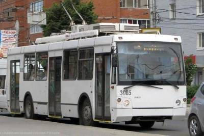29 апреля в Рязани временно изменился маршрут троллейбуса №1