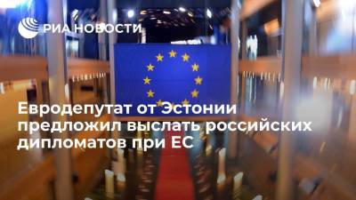 Евродепутат от Эстонии предложил выслать российских дипломатов при ЕС