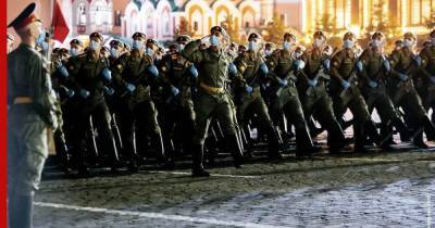 В Москве пройдет первая ночная репетиция парада Победы