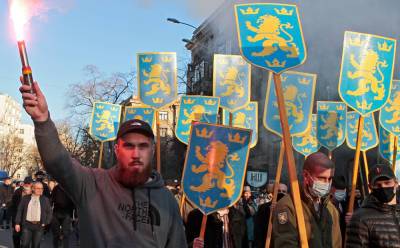 В Госдуме осудили марш националистов в Киеве