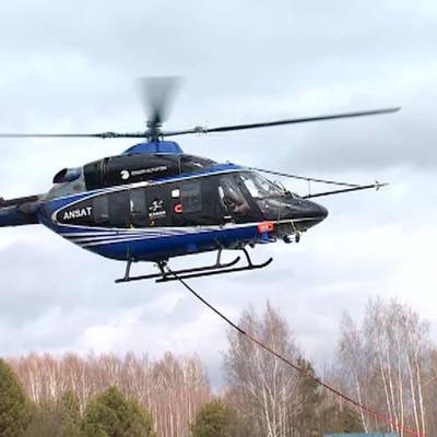 Вертолеты с 1 мая будут мониторить пожароопасную обстановку в Москве и областях