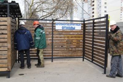 В Иванове установлена новая экспериментальная площадка для сбора мусора