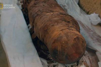 Обнаружена первая в мире мумия беременной женщины