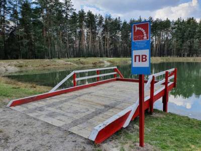 В Русскополянском лесничестве обустроили места для забора воды на случай пожаров