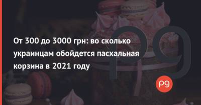 От 300 до 3000 грн: во сколько украинцам обойдется пасхальная корзина в 2021 году