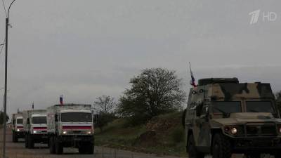 Российские миротворцы обеспечили доставку 420 тонн гуманитарного груза в Нагорный Карабах