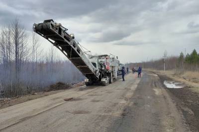 В районах Марий Эл начат ремонт дорог по нацпроекту
