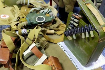 В Кургане проходит выставка оружия времён Великой Отечественной войны