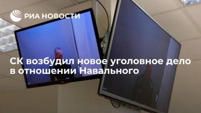 СК возбудил новое уголовное дело в отношении Навального