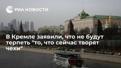 В Кремле заявили, что не будут терпеть "то, что сейчас творят чехи"