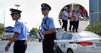 В Китае мужчина порезал ножом 16 детей и 2 взрослых. Фото