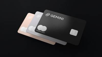 Gemini и Mastercard выпустят кредитную карту с кешбеком в криптовалютах