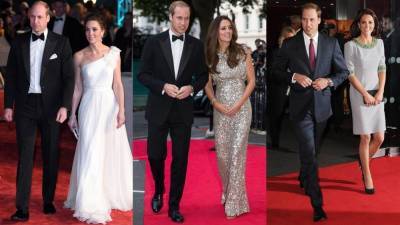 Кейт Миддлтон и принц Уильям: 11 лучших выходов на красную ковровую дорожку