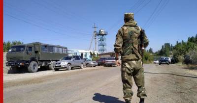 На границе Киргизии и Таджикистана начались столкновения военных двух стран