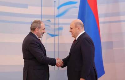 Пашинян напомнил Мишустину об удержании Азербайджаном армянских пленных