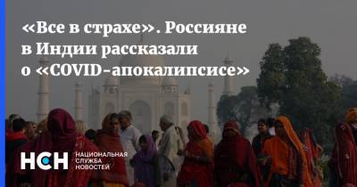 «Все в страхе». Россияне в Индии рассказали о «COVID-апокалипсисе»