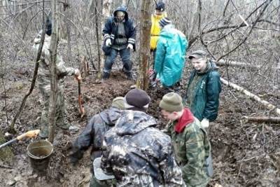 Тамбовские студенты участвуют в поисковой экспедиции в Ленинградской области
