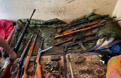В Одессе полиция изъяла огромный арсенал оружия