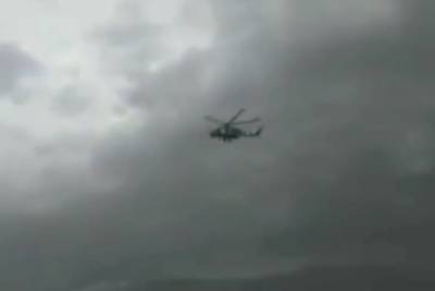 Над киргизскими селами заметили ударные таджикские вертолеты