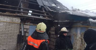 В Сумской области во время пожара в доме родители забыли о 5-летнем сыне в комнате