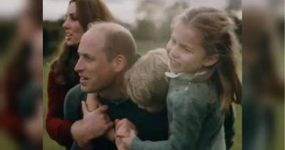 Кейт Міддлтон та принц Вільям показали миле домашнє відео з дітьми